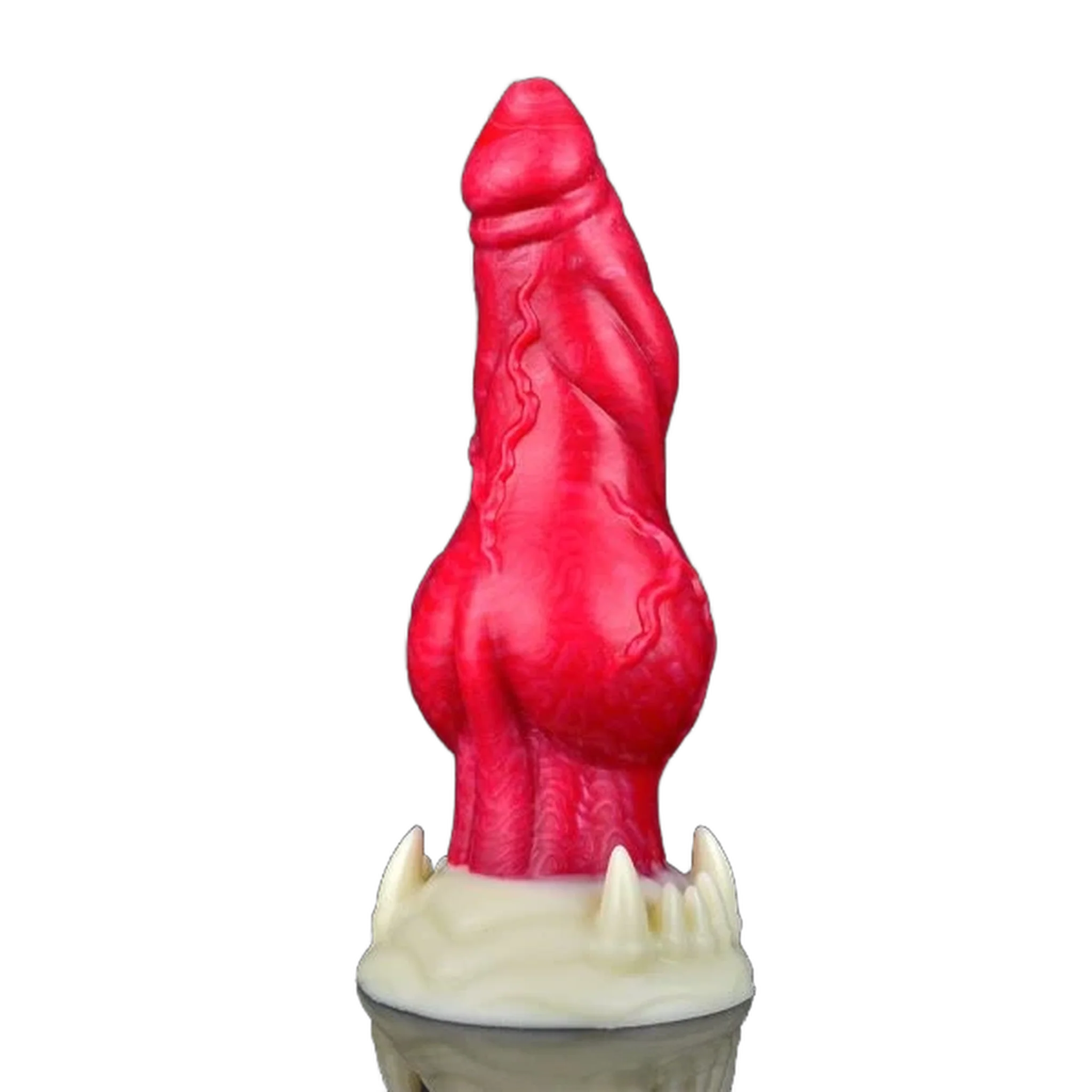 Hellfire Dog Penis Fantasy Monster Dildo Women Silicone Masturbator