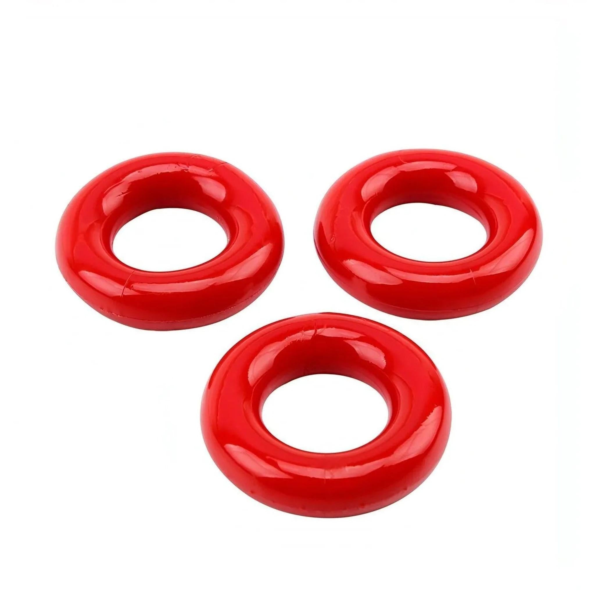 Hot Storm - Set di 3 Cockrings, Stimolatore Prostatico e Wand