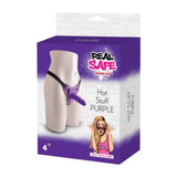 Scatola strapon viola Hot Stuff 4 pollici Toyz4Lovers 100% silicone