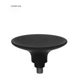 Interchangeable Butt Plug Set - Rounded Medium - Black