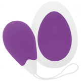 Ovulo vibrante Jan wireless silicone viola con cordoncino