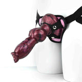 Giocattolo erotico Jove con inserti rosa e superficie in silicone iridescente