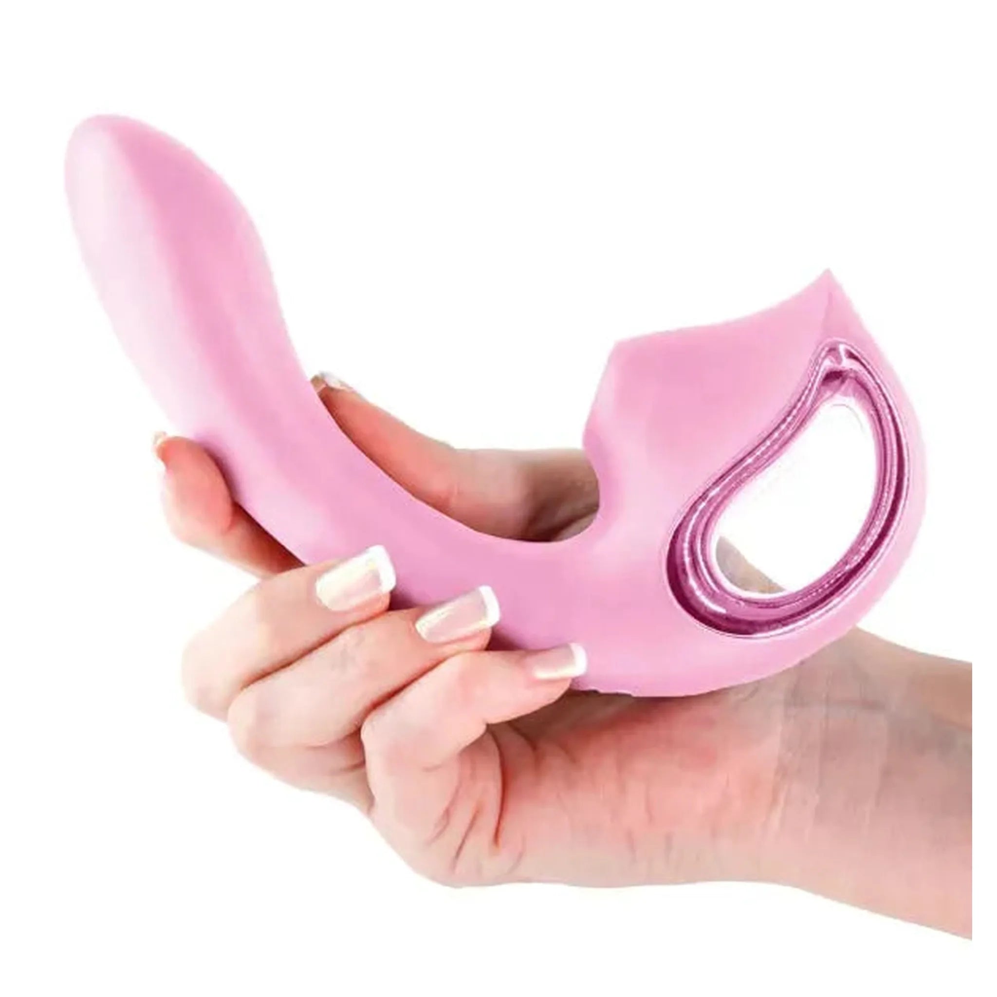 Kaia Vibratore Multifunzione Elegante 2 in 1 Vibratore e Succhiaclitoride