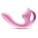Kaia Vibratore Multifunzione Elegante 2 in 1 Vibratore e Succhiaclitoride