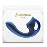 Kaia Vibratore Multifunzione Elegante 2 in 1 Vibratore e Succhiaclitoride