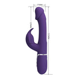 Kampas Vibratore Rabbit con Lingua Punto G