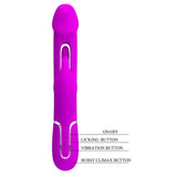 Kampas Vibratore Rabbit con Lingua Punto G