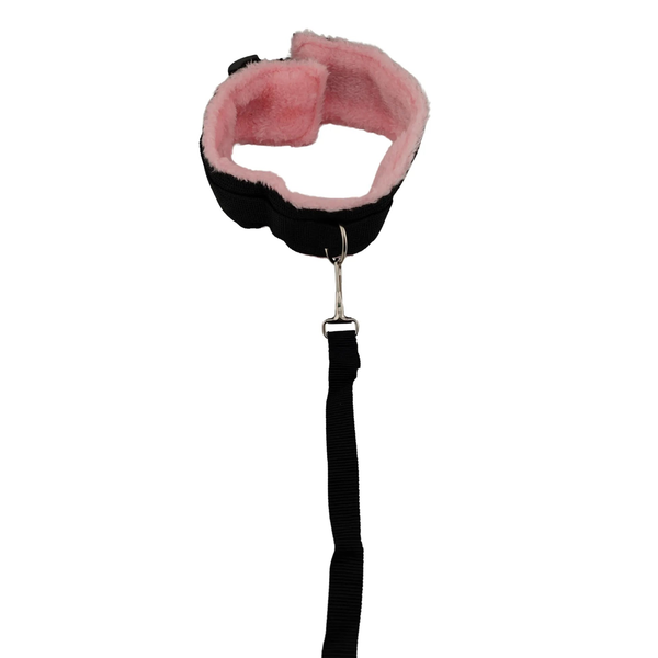 Kit BDSM 8 pezzi Rosa e Nero
