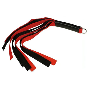 Kit Bondage - Machera, ball-gag, cavigliere e polsiere collegate e frustino