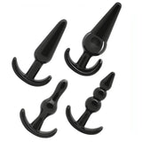 Kit di 4 plug anali - Nero