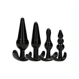 Kit di 4 plug anali - Nero