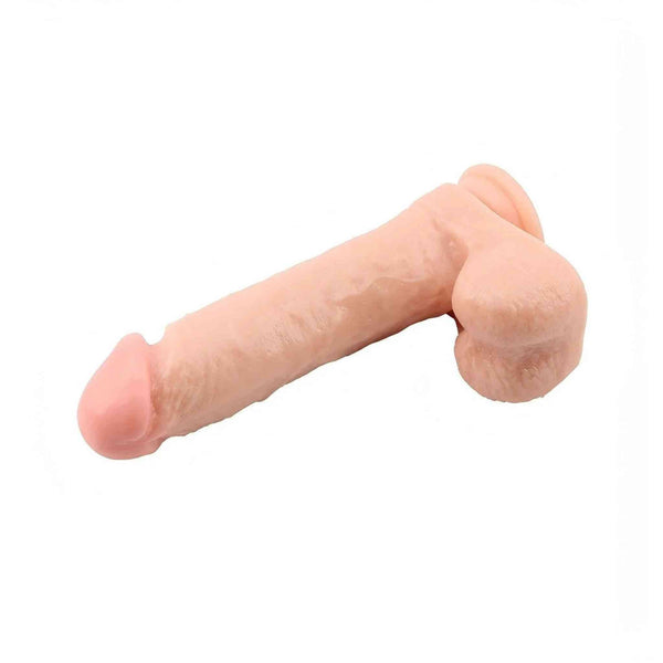 Kyle Korver Strap-on Realistico con testicoli - 8,5″ Rosa Carne