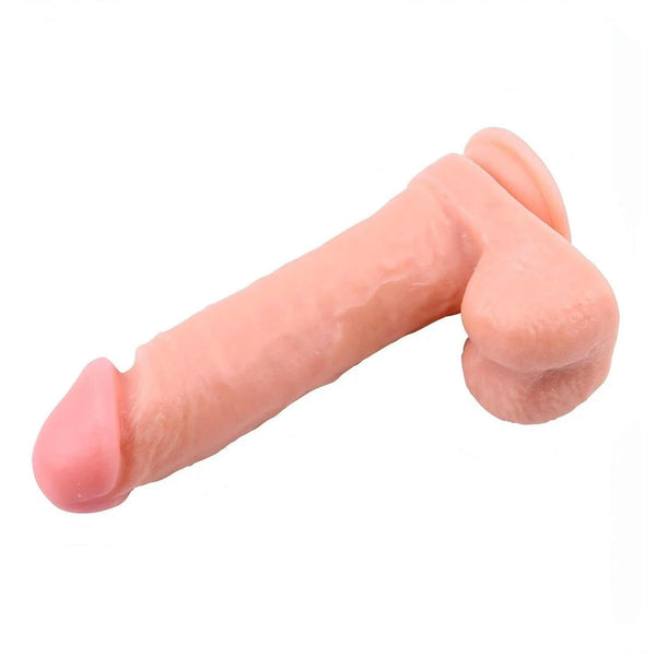 Kyle Korver Strap-on Realistico con testicoli - 8,5″ Rosa Carne