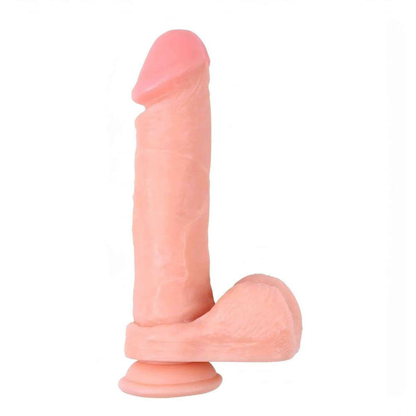 Kyle Korver Strap-on Realistico con testicoli - 8,5″ Rosa Carne