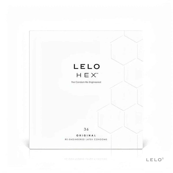 LELO Hex Natural - Confezione da 36 profilattici