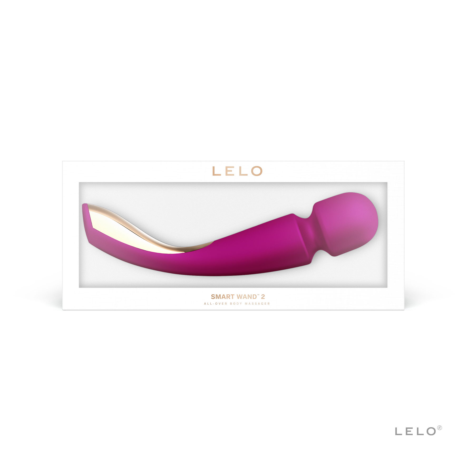 LELO Smart Wand 2 - Large, Deep Rose