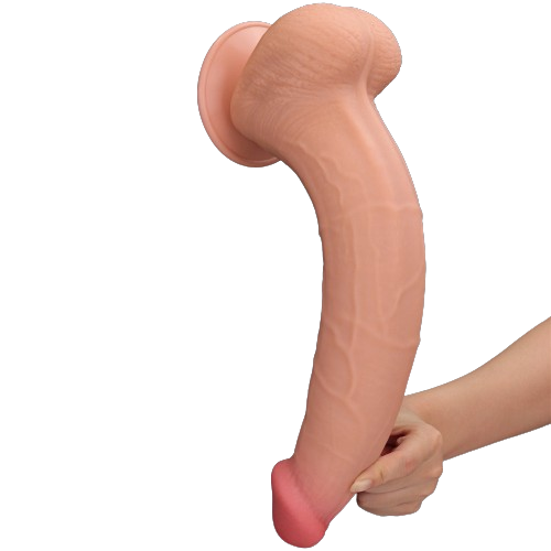 Fallo Super Realistico con Pelle Scorrevole - 13.5'' Rosa Carne