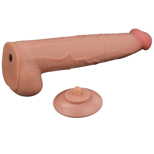 Fallo Super Realistico con Pelle Scorrevole - 13.5'' Rosa Carne