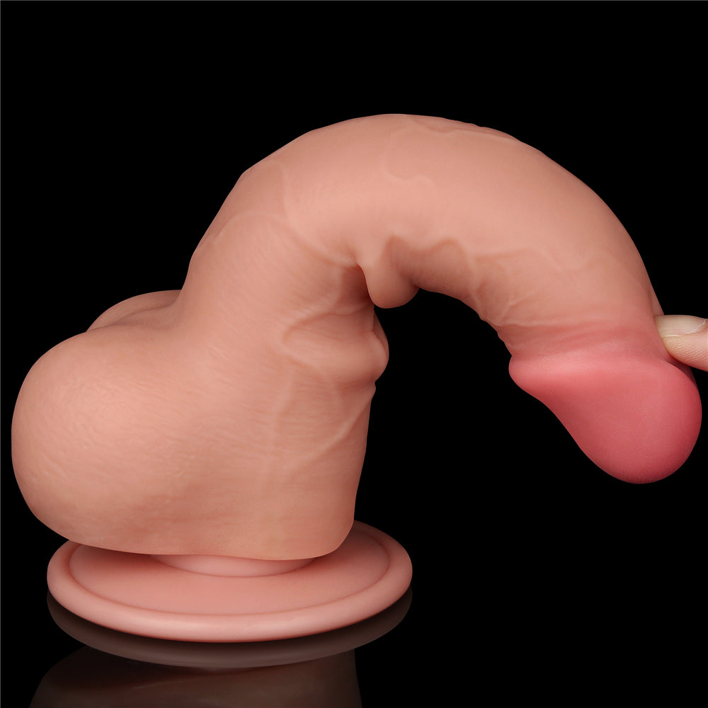 Fallo Scappellabile come un pene vero - 7.5'' Rosa Carne