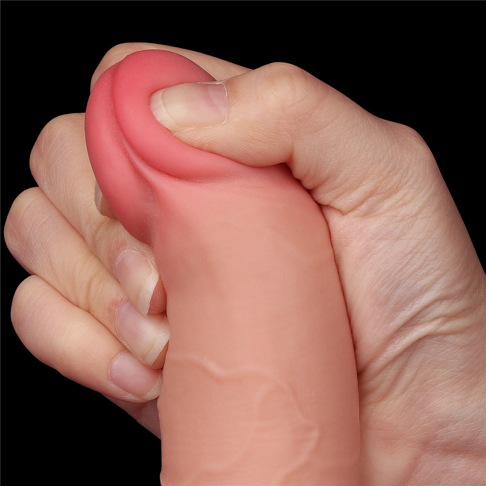 Fallo Scappellabile come un pene vero - 7.5'' Rosa Carne