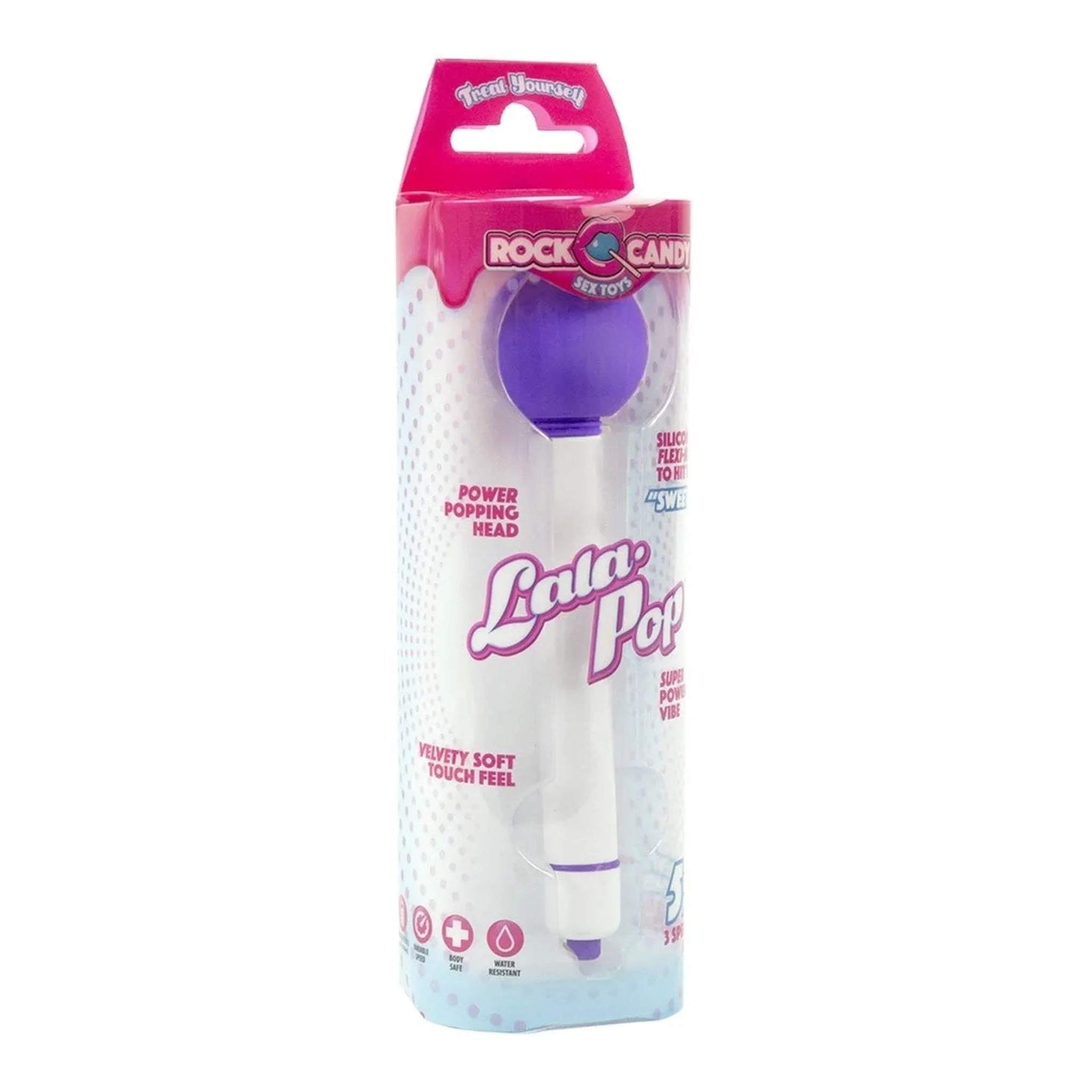 Lala Pop Mini Wand con 10 modalità di vibrazione