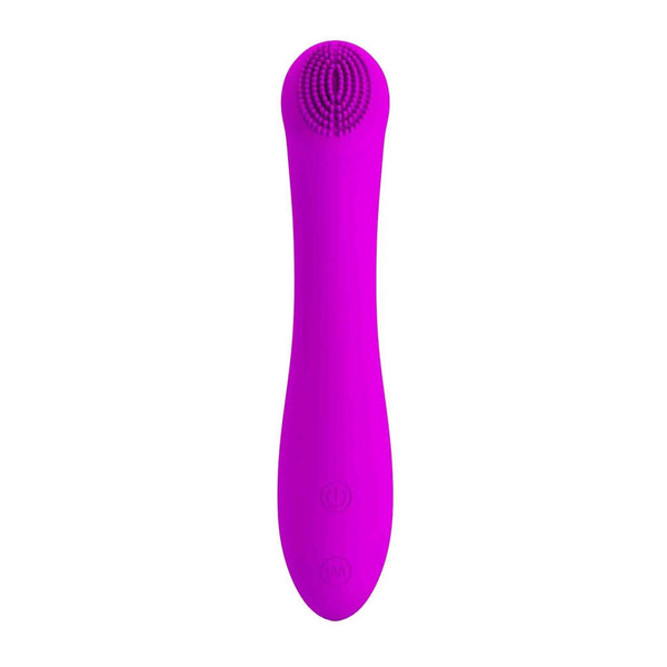 Len Vibratore Punto G con Rilievi Stimolanti e 30 modalità di vibrazione