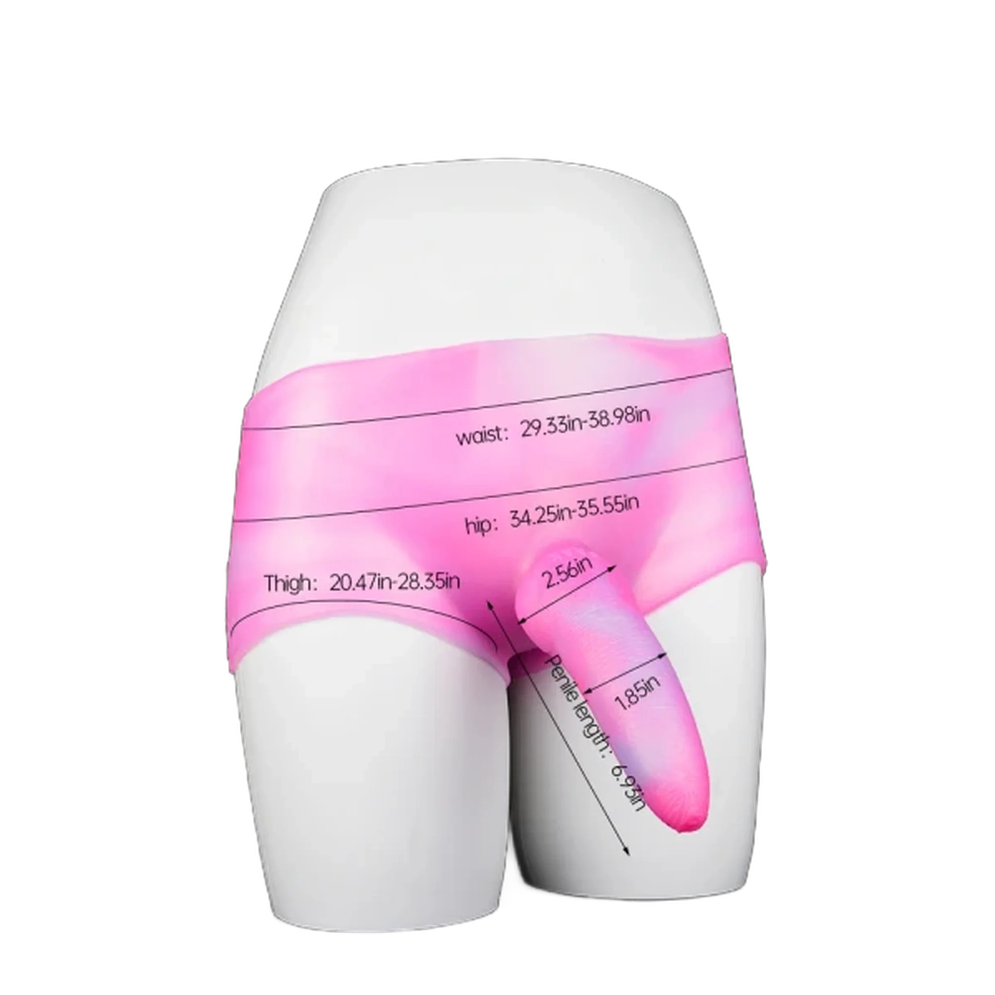 Leopard Dildo Silicone Leather Pants