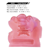 Liquid silicone Vibrating Masturbator