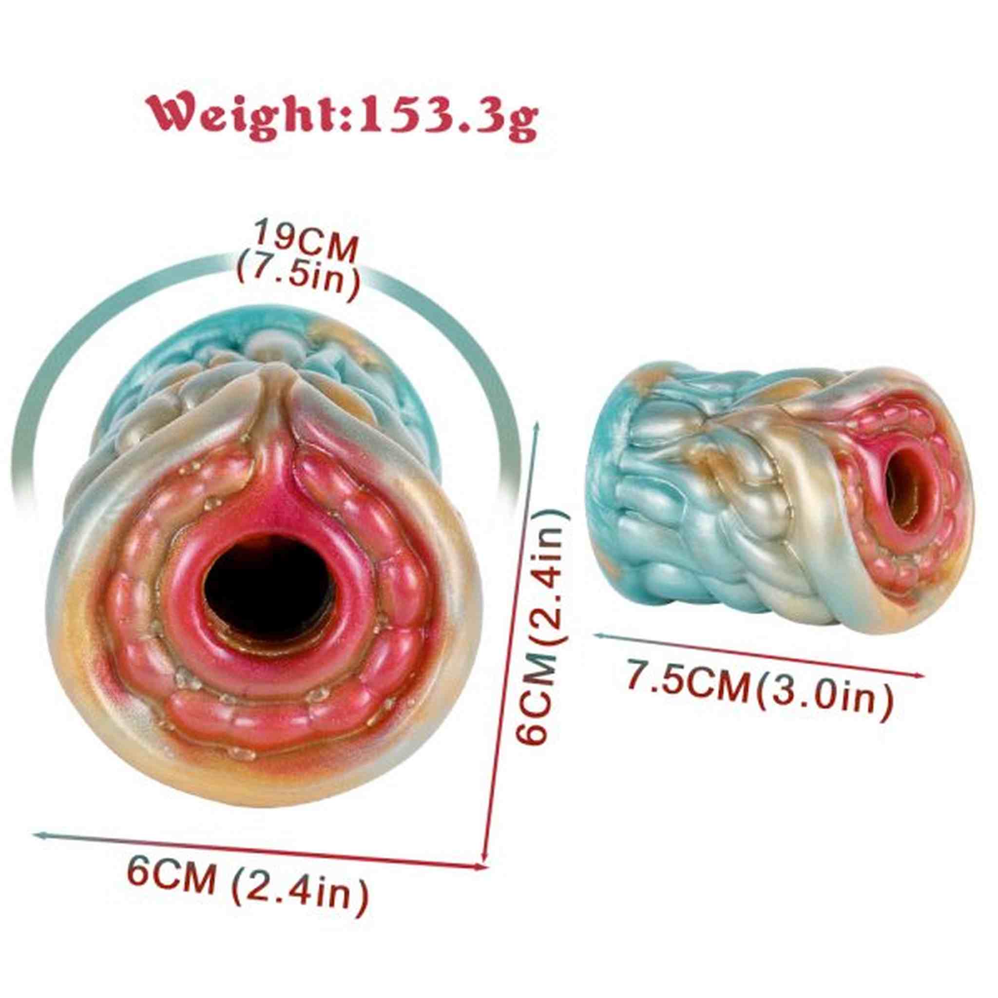 Liquid silicone fantasy Masturbator for men