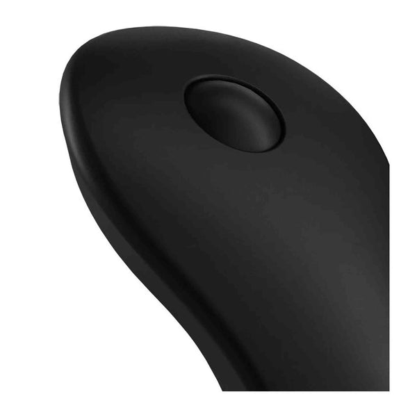 Dettaglio pulsante sensore superiore vibratore intimo superficie liscia