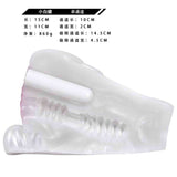 Maialino bianco silicone liquido singolo canale con etichetta nera
