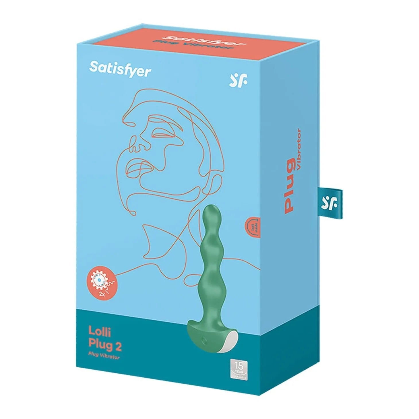 Lolli Plug 2 Vibrator - Green