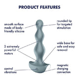 Lolli Plug 2 Vibrator - Grey