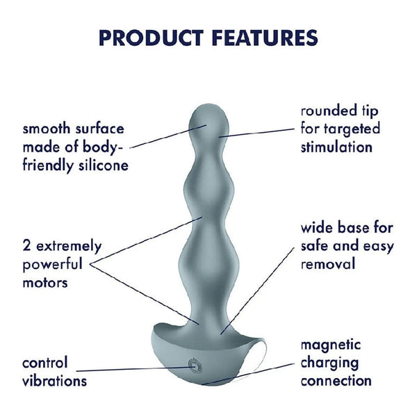 Lolli Plug 2 Vibrator - Grey