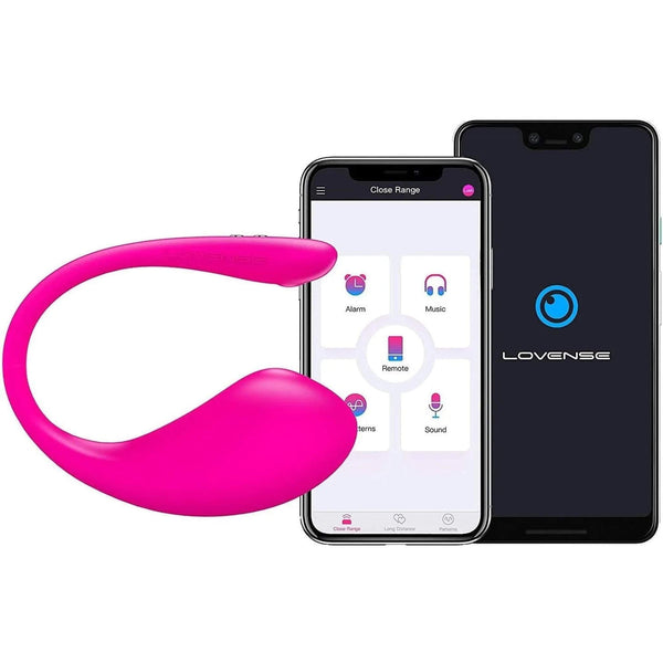 App mobile Lovense per ovetto vibrante Lush 3 su smartphone con funzioni remote