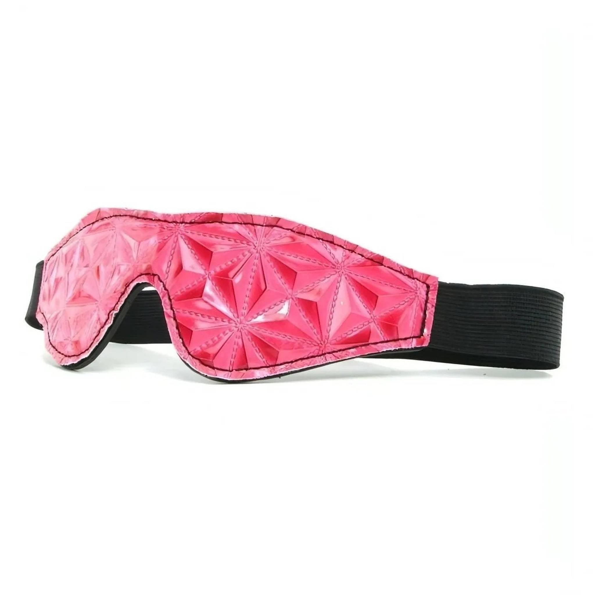 Luxury Fetish Eye Mask - Benda per occhi imbottita