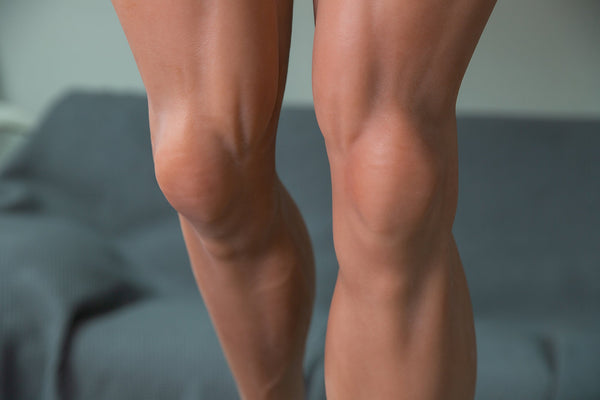 Doll realistico gambe quadricipiti polpacci definizione muscolare