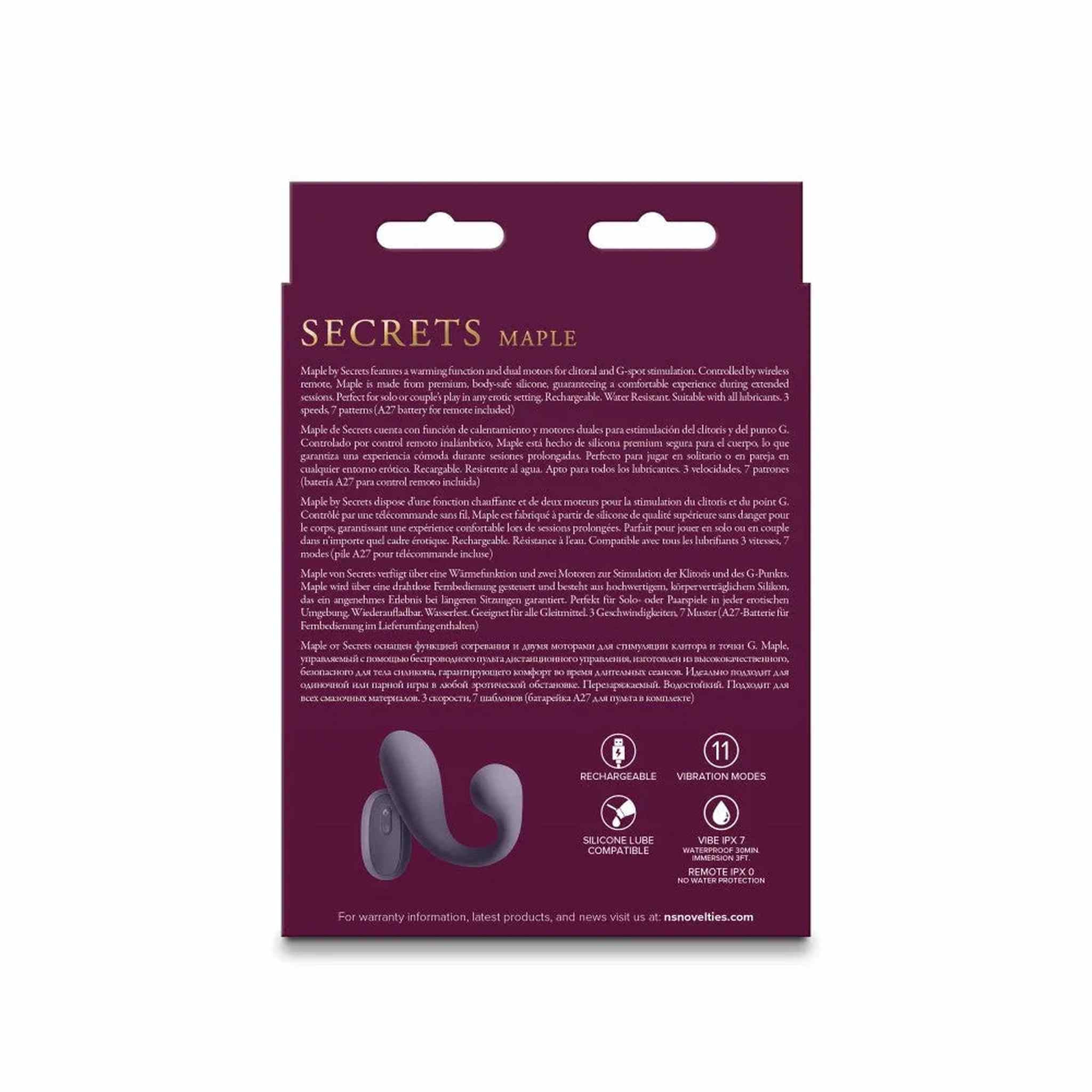 Maple Ovetto Vibrante Wireless