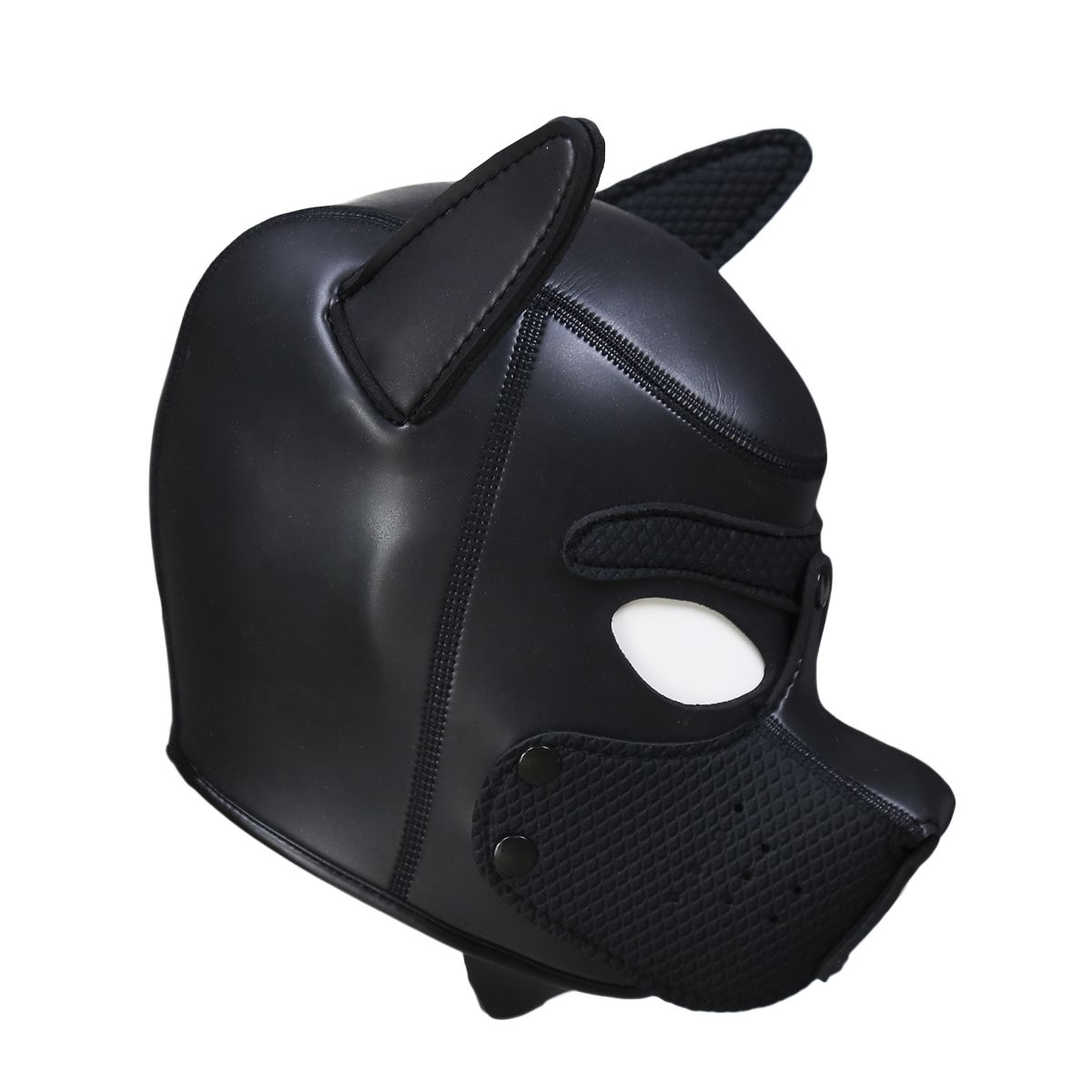 Neoprene Puppy Dog Hood – Maschera BDSM in Neoprene per Puppy Play