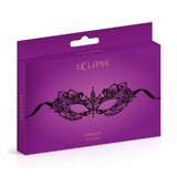 Confezione Eclipse Zenith Masque viola scuro con logo oro e maschera nera
