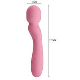 Dimensioni vibratore a bacchetta rosa 35mm testa 171mm totale ergonomico