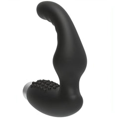 Massaggiatore prostatico in silicone ricaricabile con 10 diverse modalità di vibrazione - Nero