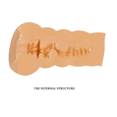 Masturbatore Moira Maschile Compatto – Vagina Realistica, 13,6 cm, TPE Morbido