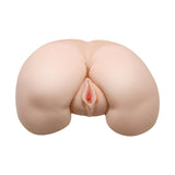Masturbatore realistico silicone carnoso vista posteriore glutei arrotondati