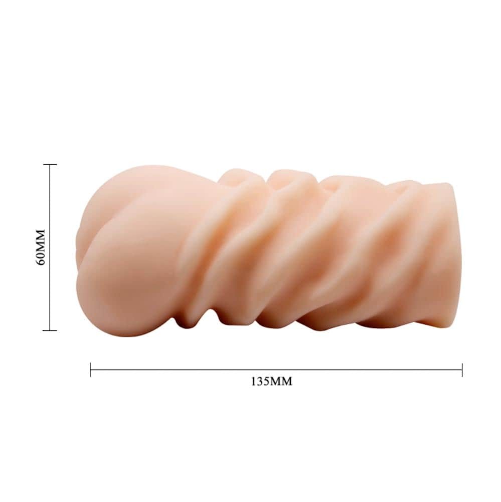 Masturbatore Isabel Uomo con Texture Interna – 13,5cm, Fresh Touch