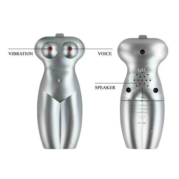Masturbatore Vibrante Ano e Vagina