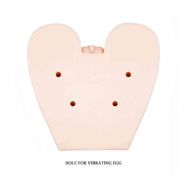 Masturbatore realistico Ano e Vagina in cyberskin - Rosa Carne, Multispeed