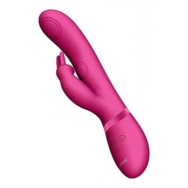 May Vibratore Rabbit Con Doppia Pulsazione e Vibrazione Clitoridea