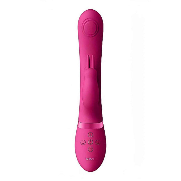 May Vibratore Rabbit Con Doppia Pulsazione e Vibrazione Clitoridea