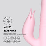 Melanda Vibratore Rabbit a Spinta Multifunzione